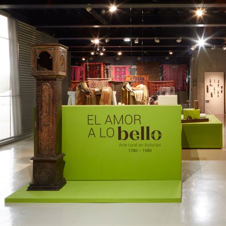 Vista exposición Museo del Pueblo de Asturias